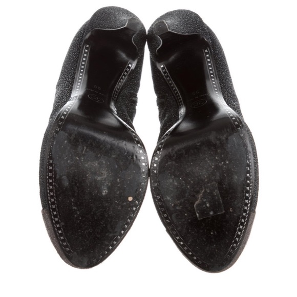 ❤️❤️ Chanel Textured Ankle Boots❤️❤️ - Picture 7 of 9